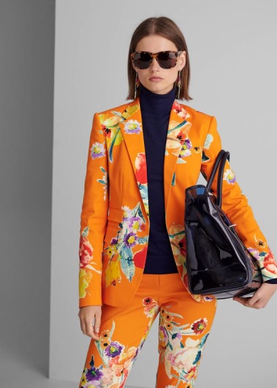 Women's Ralph Lauren Parker Floral Jackets | 731206SAQ